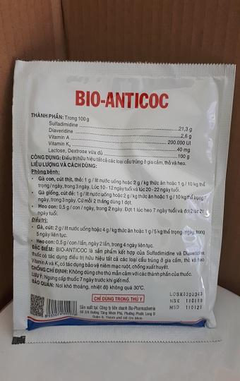 THUOC DAC TRI CẦU TRÙNG BIO-ANTICOC 100gr