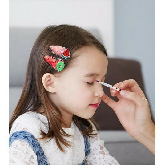 VỈ SET 5 KẸP TÓC HÌNH HOA QUẢ CHO BÉ YÊU