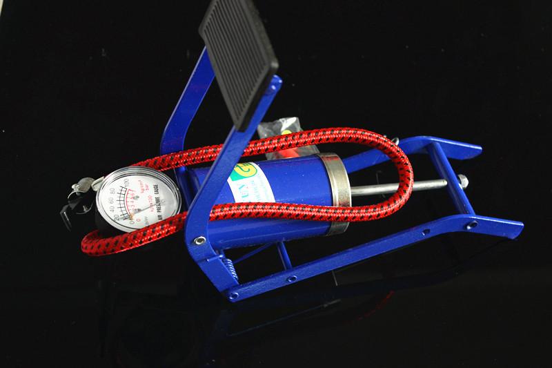 Bơm Đạp Chân Mini Dùng Cho Xe Máy, Xe Đạp, Ô Tô