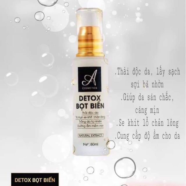 Combo Face Pháp + Detox Bọt Biển Acosmetics