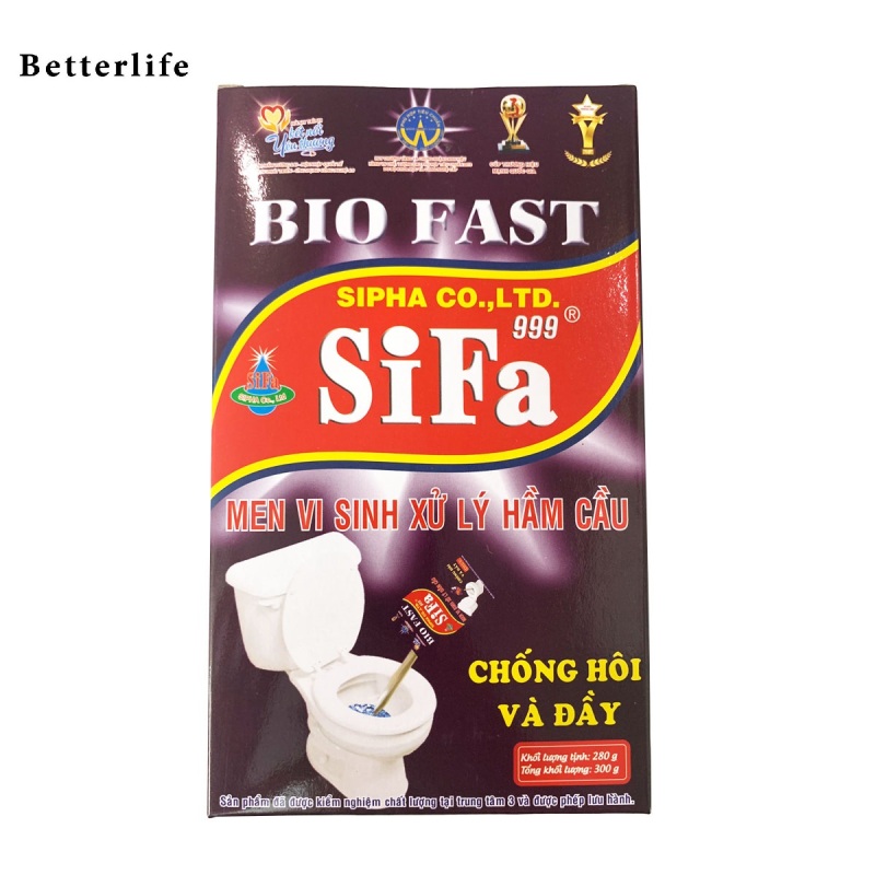 Bột men vi sinh chống hôi và đầy bồn cầu Sifa - BetterLife