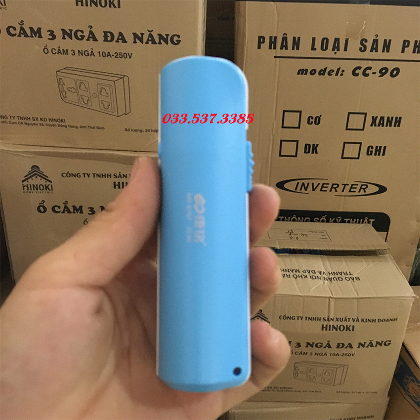 Đèn pin mini siêu sáng, đèn bin KM 8797 công suất 1W