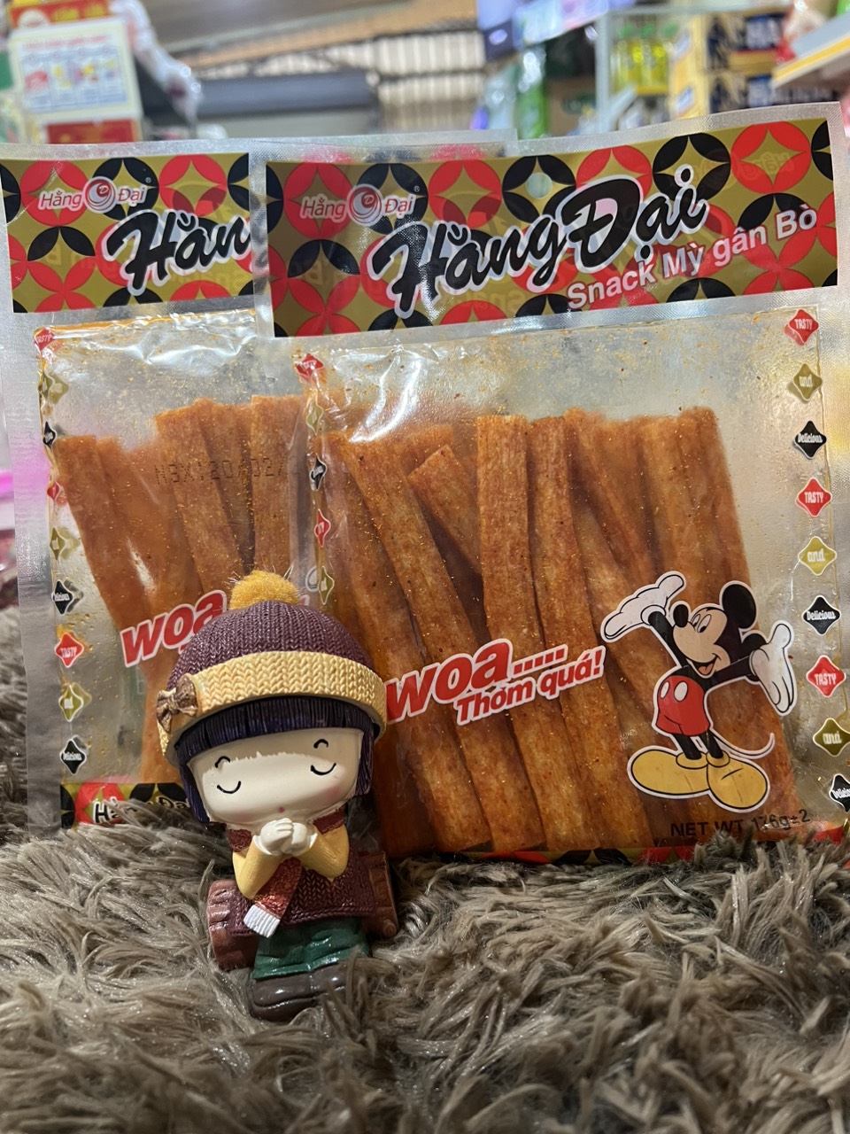 Snack mỳ gân bò hằng đại 176g