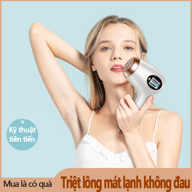 Máy triệt lông cho nữ Bosidin siêu êm dịu cho da triệt lông không đau BOSIDIN