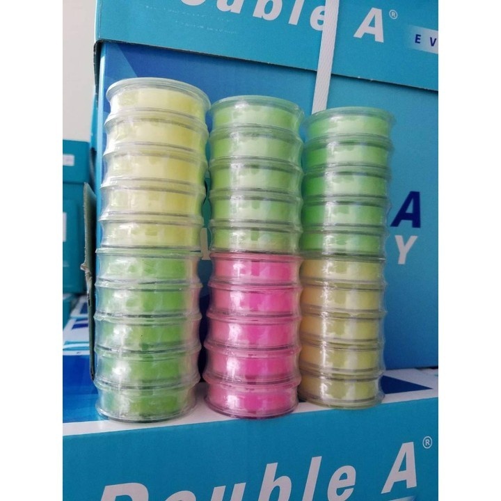 Combo 5 hũ sáp đếm tiền nhiều màu