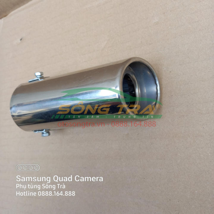 Chụp đuôi bô inox daewoo matiz