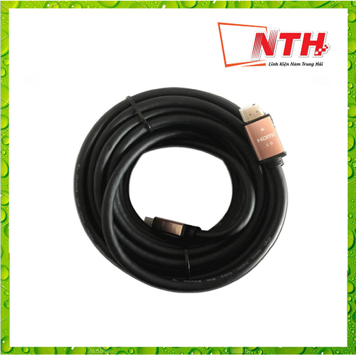 [HCM]Cáp HDMI 2.0 4K Dây Tròn 15m
