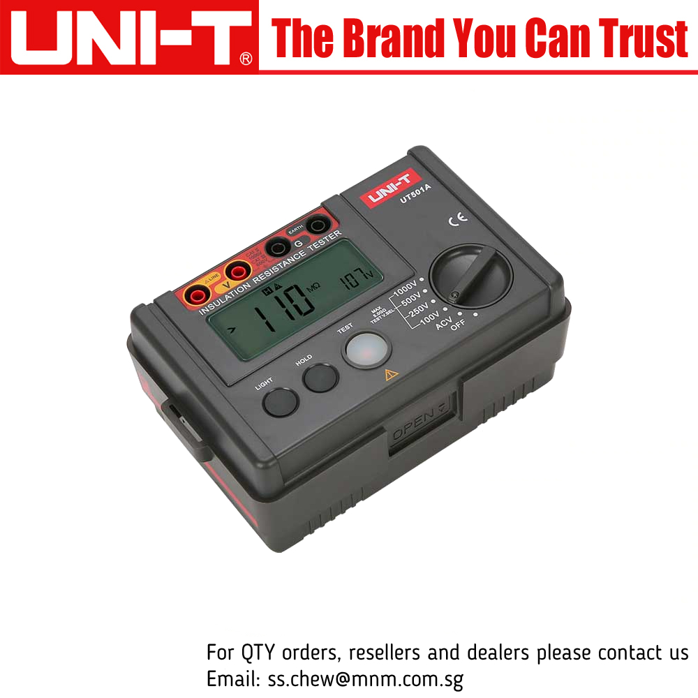 [HCM]UNI-T UT501A Insulation Resistance Tester