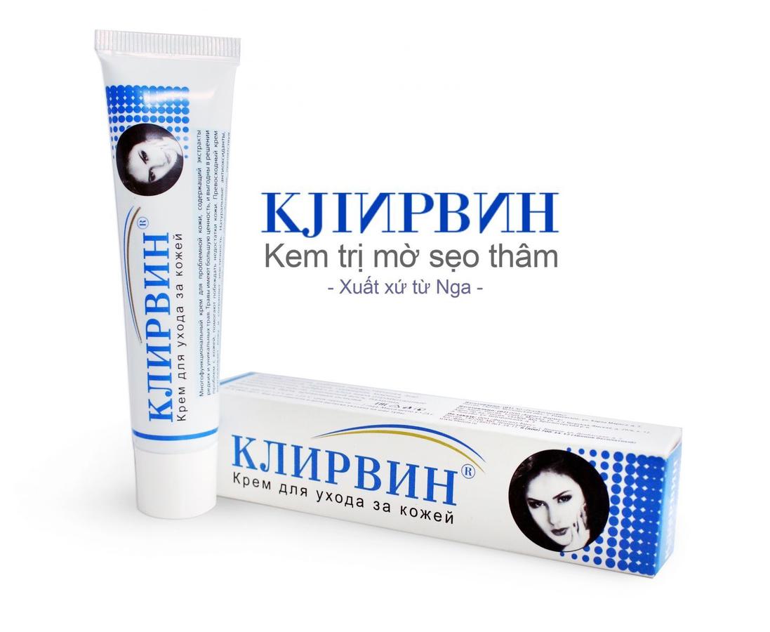 [GIẢM 5% ĐƠN 129K]Kem Mờ Sẹo Klirvin Nga 25g