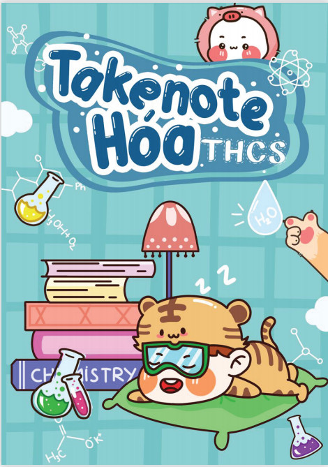 Sổ takenote Hóa học THCS khổ giấy A5
