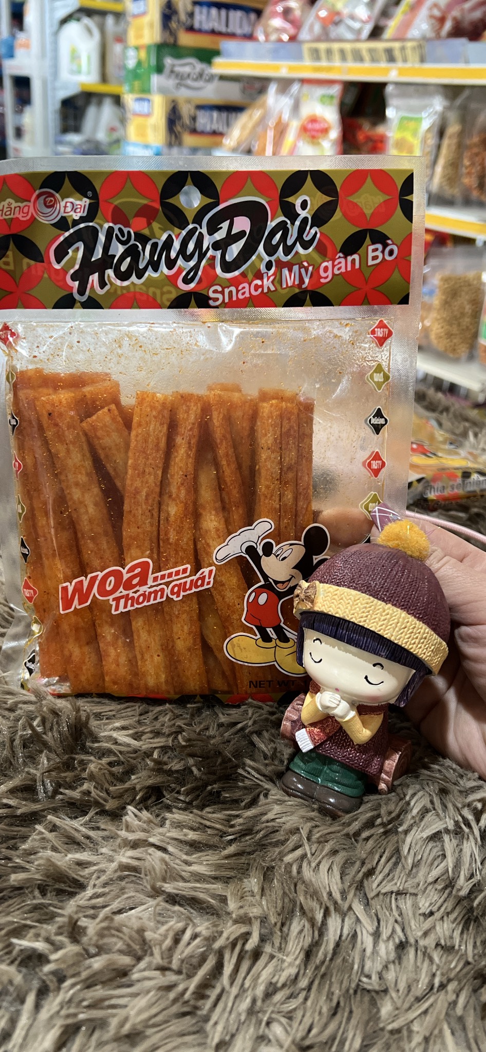 Snack mỳ gân bò Hằng Đại 176g