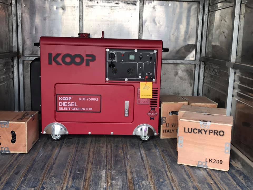 Máy Phát Điện Chạy Dầu 5Kw Koop KDF7500Q