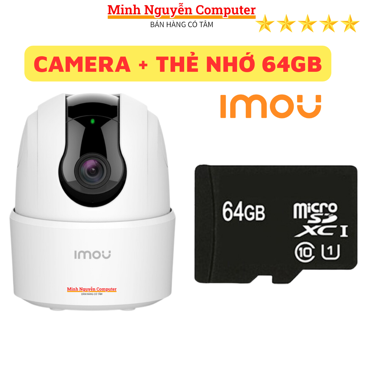 360 rotating wifi camera IMOU Ranger2C-D TA22CP-D indoor siren siren, genuine, 24 months warranty