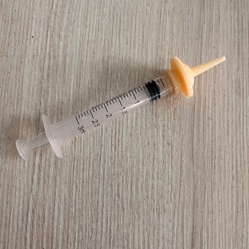 (Tặng bơm tiêm 3ML) Núm vú giả thú cưng Bình sữa Bình ti thú cưng