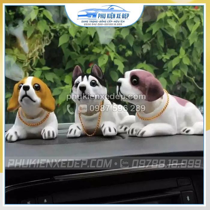 Chó lắc lư trên xe hơi- Bernad