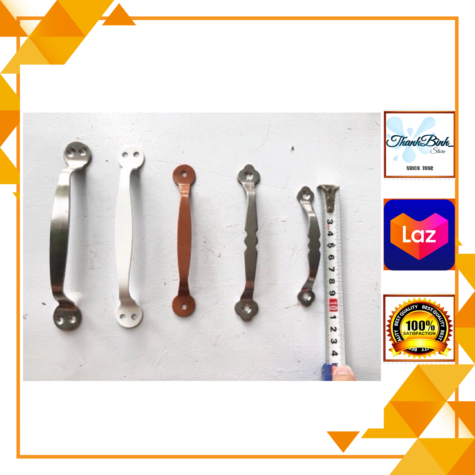 TAY NẮM TỦ SẮT CÁC MÀU- ĐỦ SIZE
