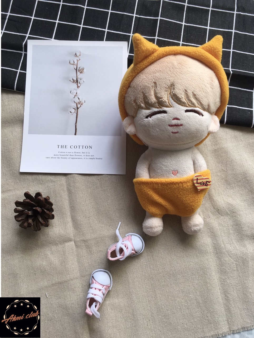 Sịp và băng đô outfit doll 20 kpop