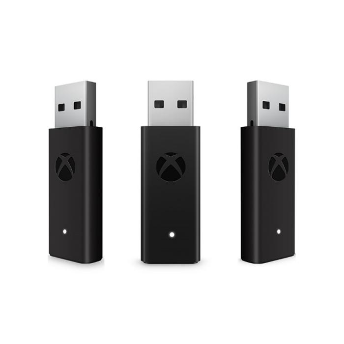 USB Wireless Adapter Receiver Cho Tay Cầm Xbox for Windows 10 (Đời mới)