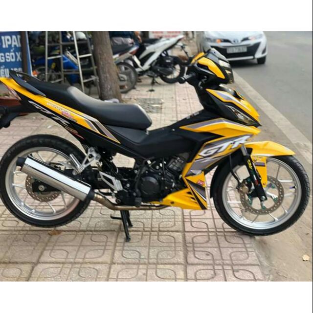 Tem rời honda winner 150 GTR dán xe vàng