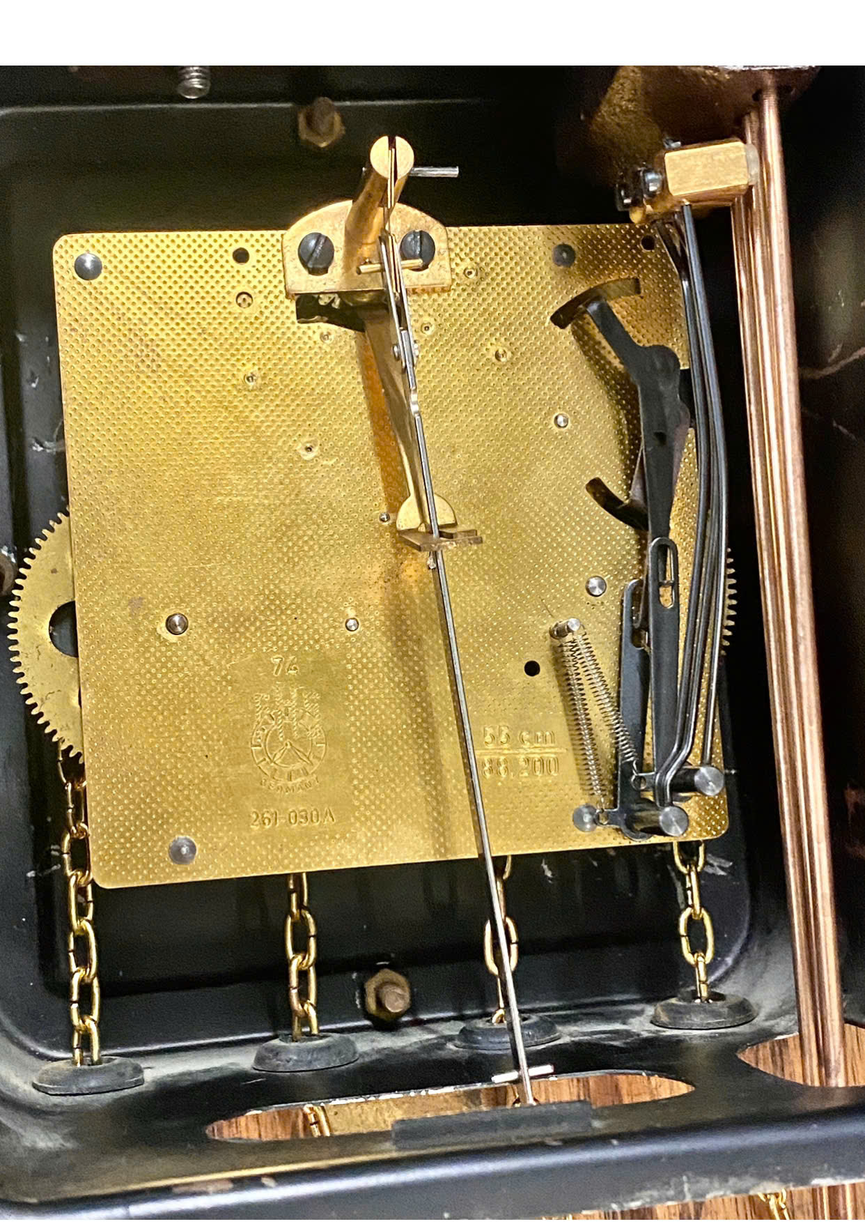 Đồng hồ quả lắc tạ khúc FHS Đức