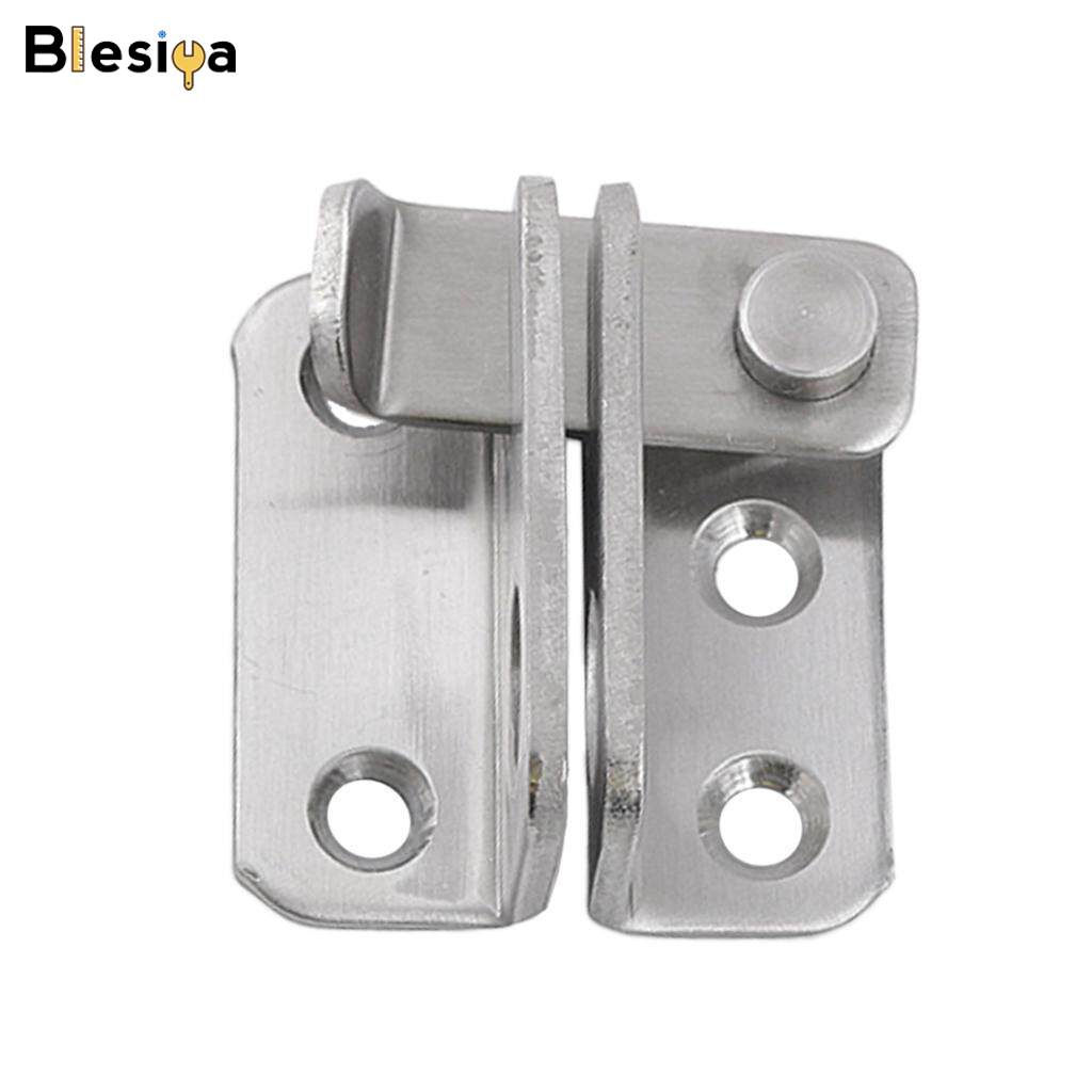 Blesiya Stainless Steel Safety Hasp Door Lock for Bathroom Bedroom Door Catch Latch