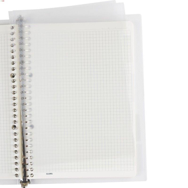 -Sổ Caro còng sắt 26 chấu B5 - 80 tờ ; MS: 550 [Klong]