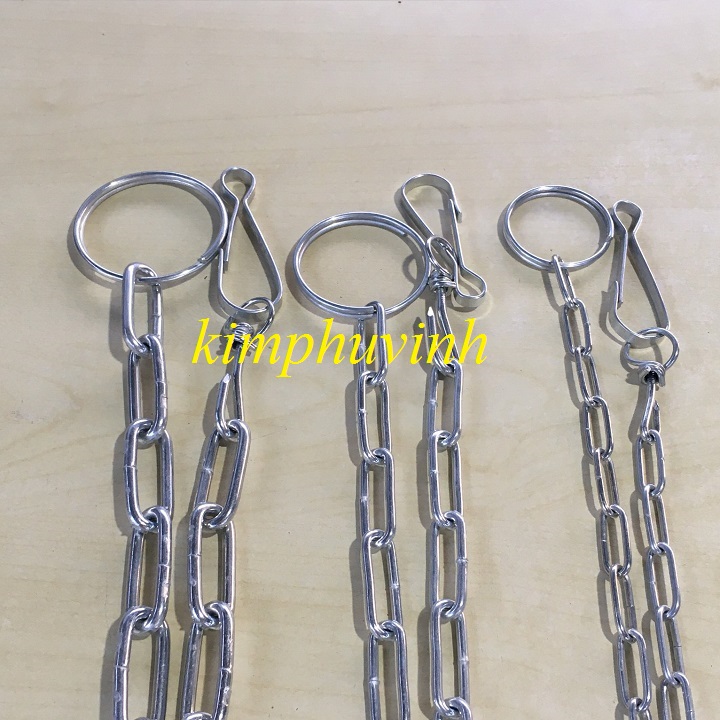 01 SỢI - SIZE 3mm DÂY XÍCH CHÓ MÈO DÀI 1.4M