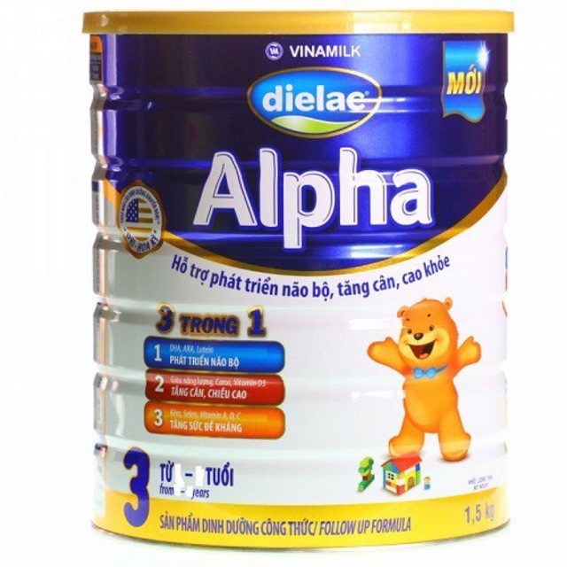 Sữa Bột Dielac Alpha Step 3-15Kg