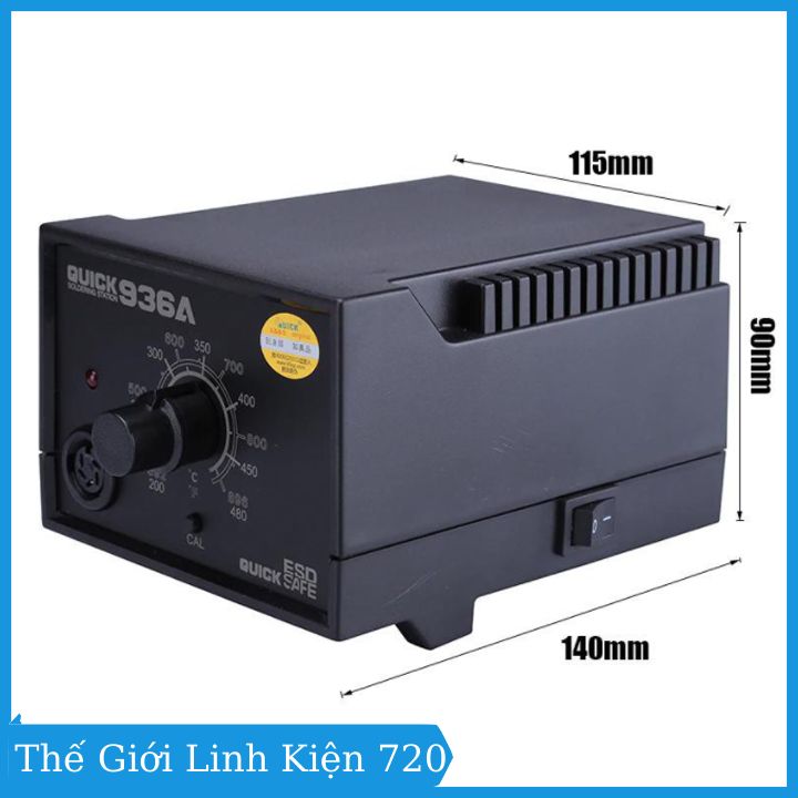Máy Hàn Quick 936A Zin điện áp 220V-60W bảo hành 6 tháng