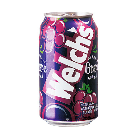 Nước Soda có gas Welchs Hàn Quốc lon 355ml