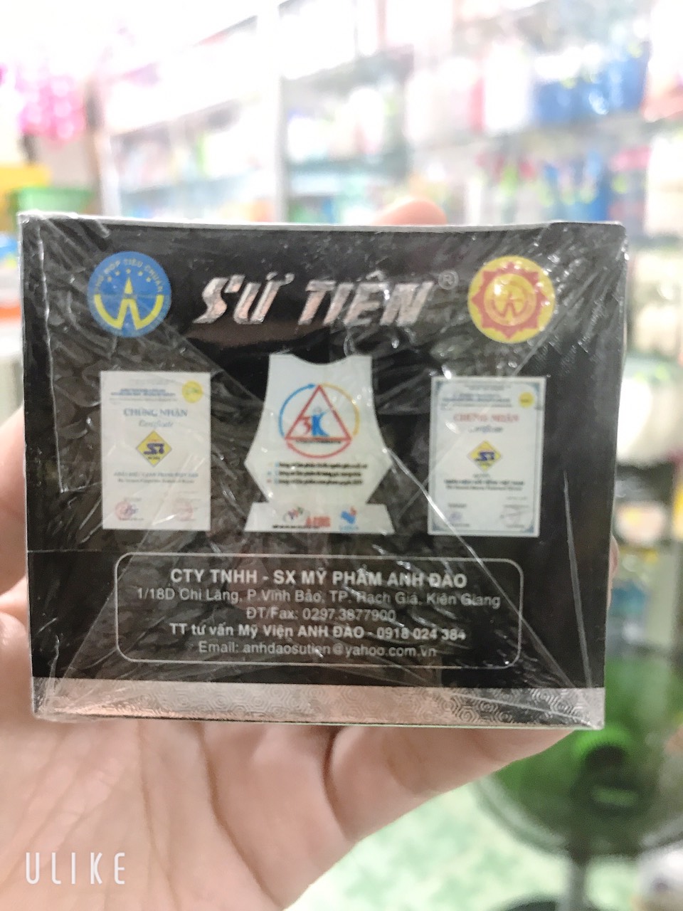 kem sứ tiên đen hủ 4,5g (chuẩn hàng Cty)