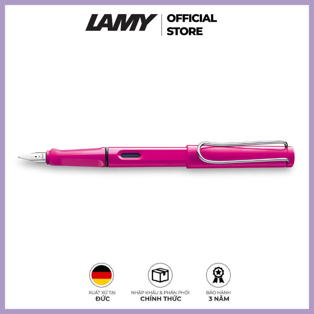 Bút máy cao cấp LAMY safari Pink