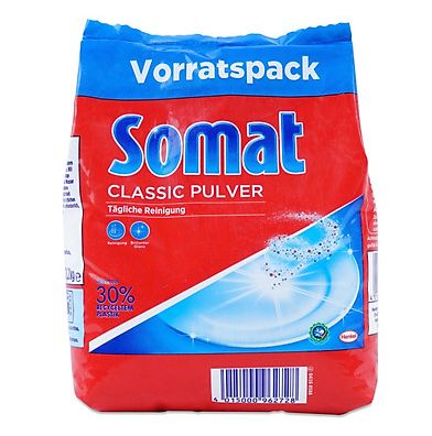 Bột rửa chén bát somat 2, 4kg hoặc bột somat 1.2kg dùng cho máy rửa bát