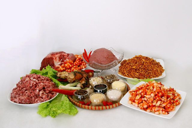 Mắm tép Ba Làng - Dùng để chưng thịt