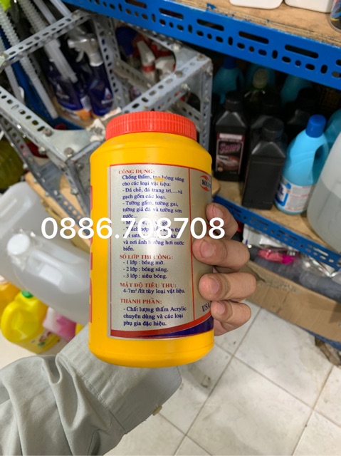 Keo Bóng Nước Chống Thấm Bk 1Lít
