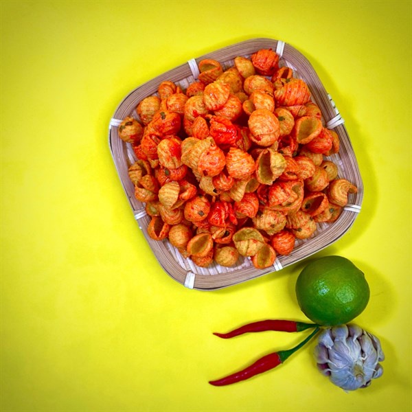 500Gr Snack Sò Hành Sò Cay Phô Mai Ngon Giòn Rụn