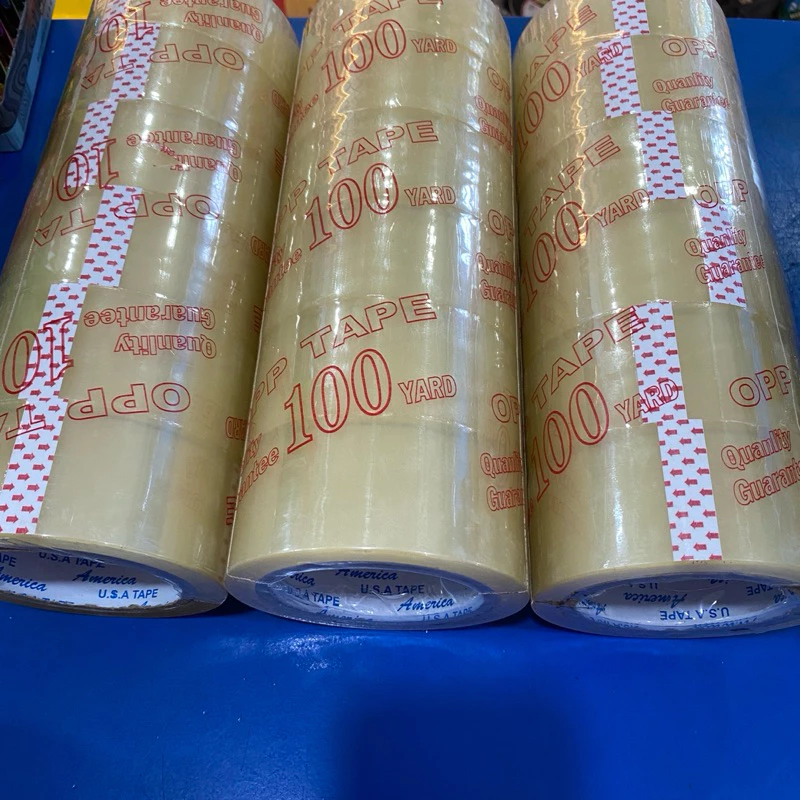 Băng keo Trong và Đục đóng hàng 4,8F x 100Yard x 65M