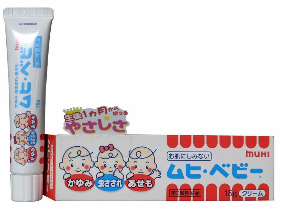 Kem bôi muỗi đốt cho bé sơ sinh muhi baby 3 in 1