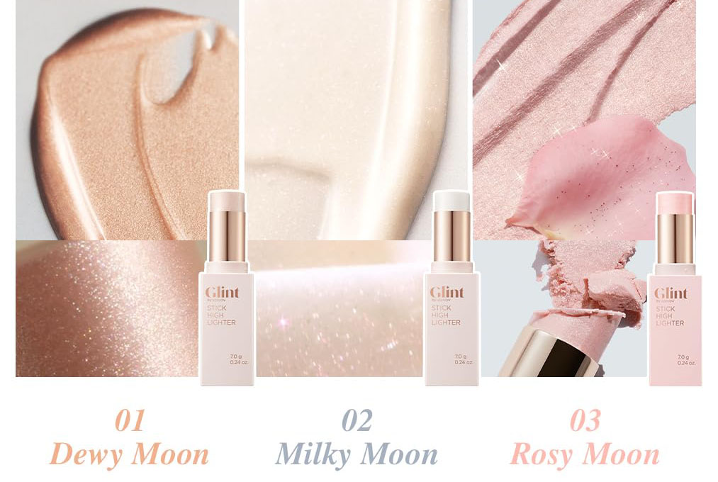 Nhũ Bắt Sáng Dạng Thỏi Glint By Vdivov Stick Highlighter 7g .#03 Rosy Moon