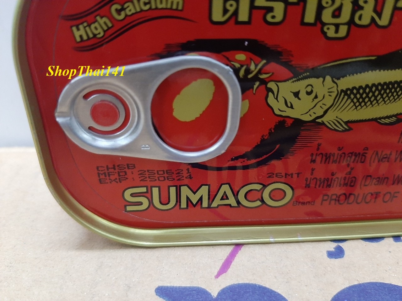 Combo 5 hộp cá Mòi Sốt Cà Sumaco 100% Thái Lan
