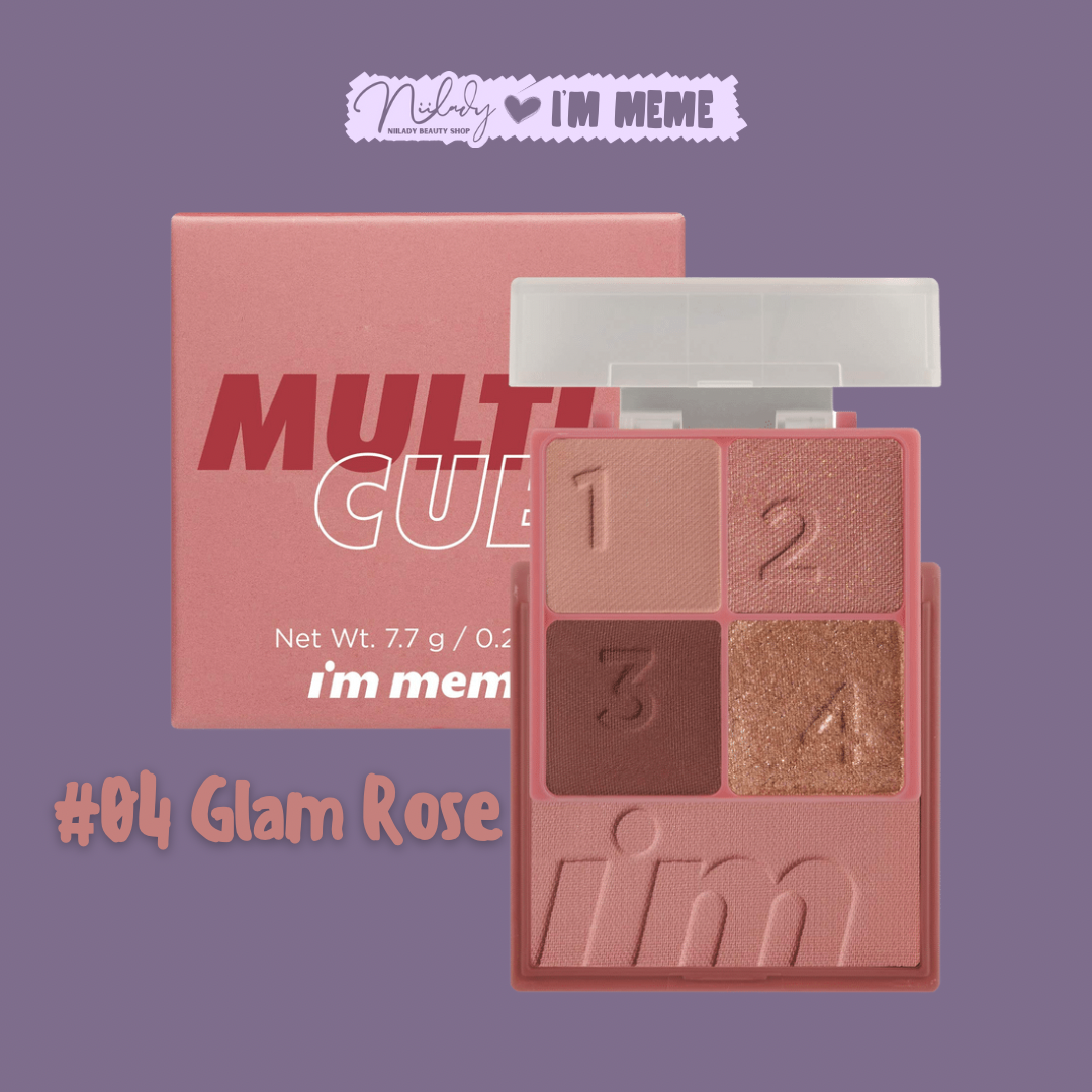 (HSD 7/2/2025) Bảng mắt, má I'M MEME Multi Cube 3