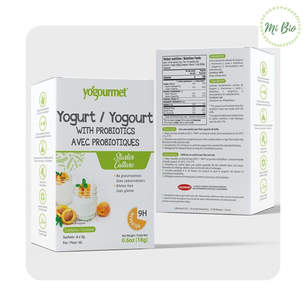 Men làm sữa chua Probiotic - Yogourmet (Probiotic Yogurt Starter)