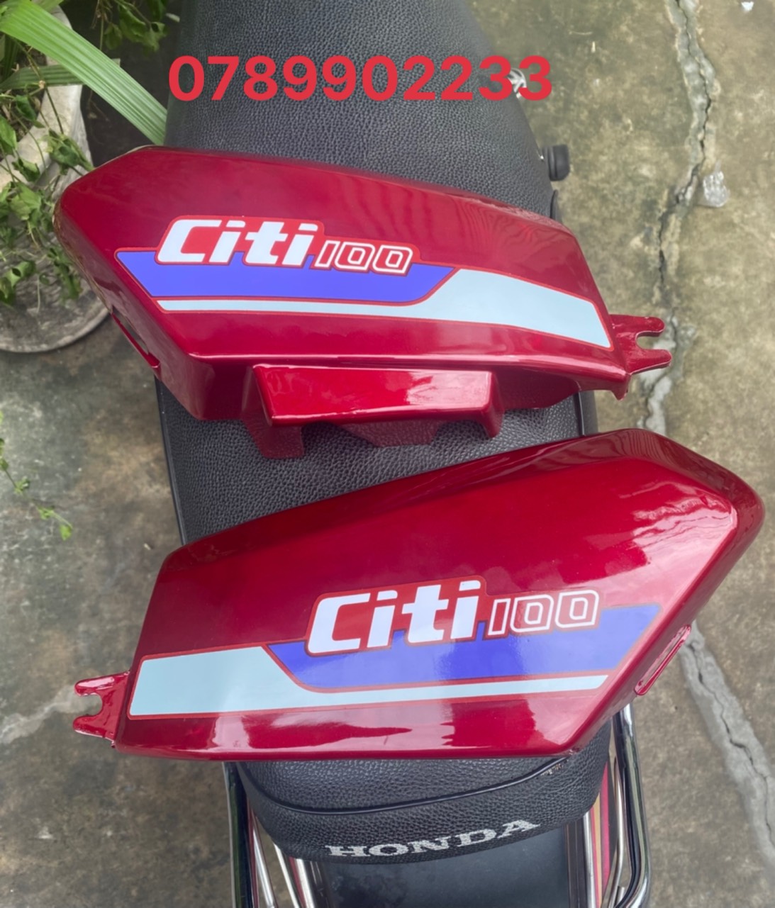 Bộ cốp xe citi 100 daelim nhựa abs