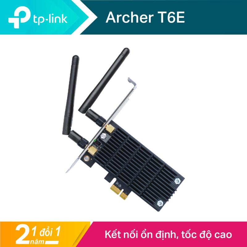 Giá TP-Link PCI Express Card wifi (Thu wifi) Chuẩn AC 1300Mbps Archer T6E - Hãng phân phối chính thức