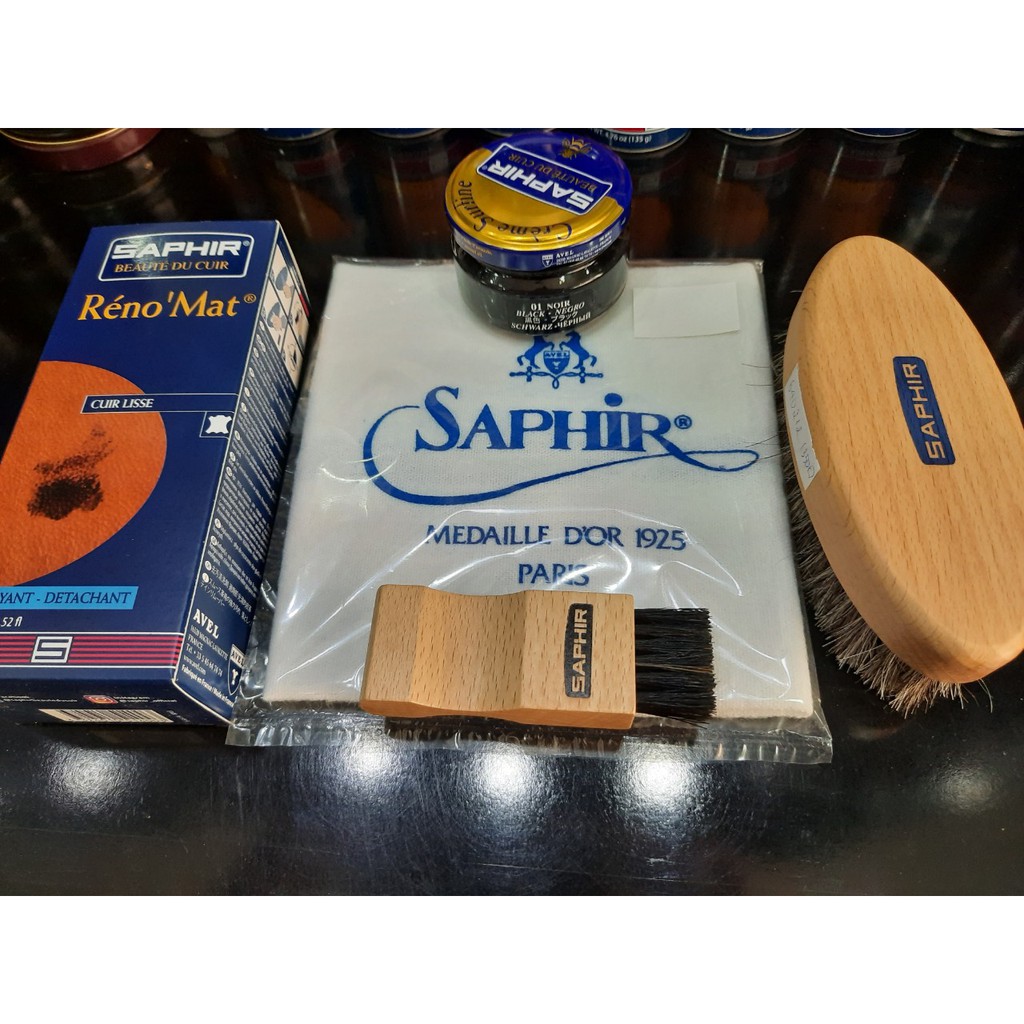 Khăn cotton đánh giày Saphir Chamoisine MDO