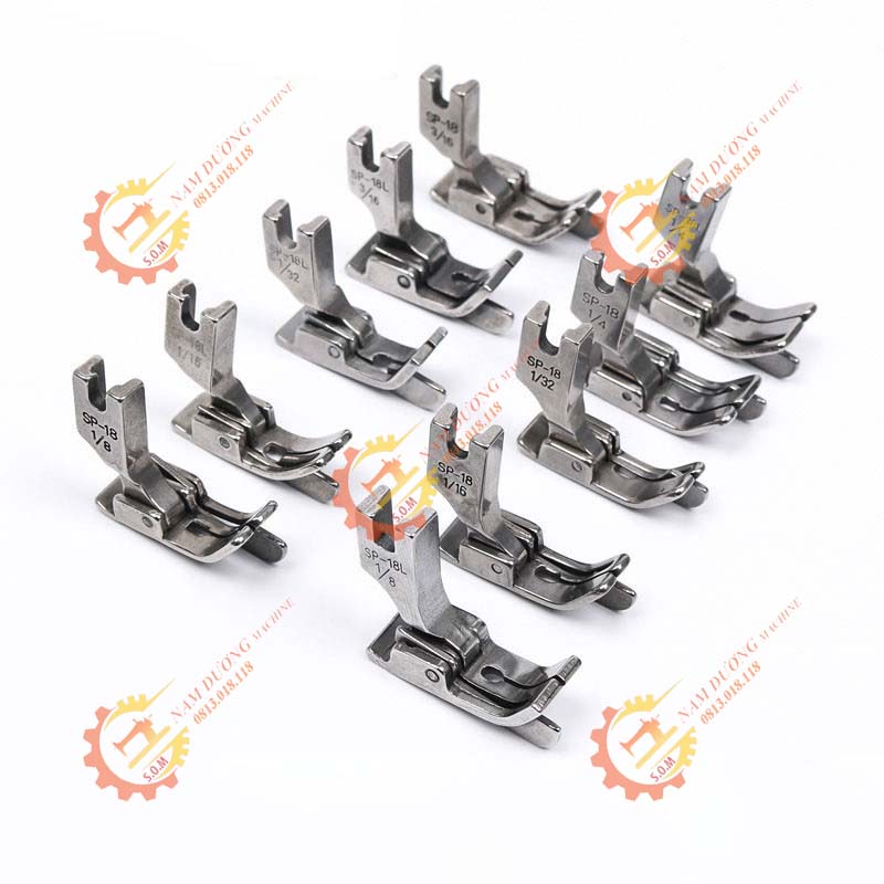 Chân vịt diễu (chân vịt mí) máy công nghiệp SP18
