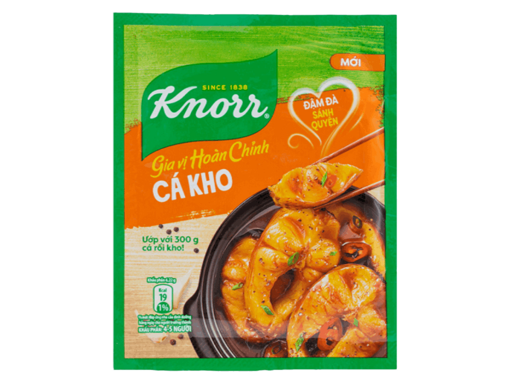 Gia vị Thịt kho/Cá kho/Canh chua Knorr gói (28-30g)
