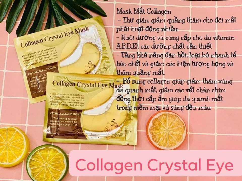 combo 10 Miếng Mặt Nạ Đắp Mắt Collagen