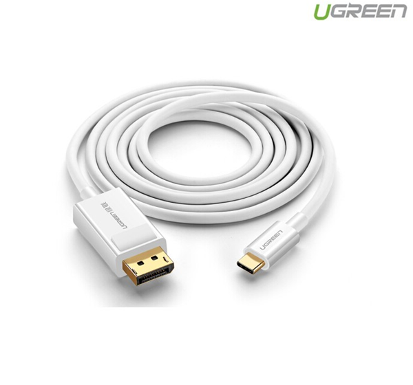 Cáp chuyển đổi USB Type C to Displayport dài 1,5m hỗ trợ 4K Ugreen 40420