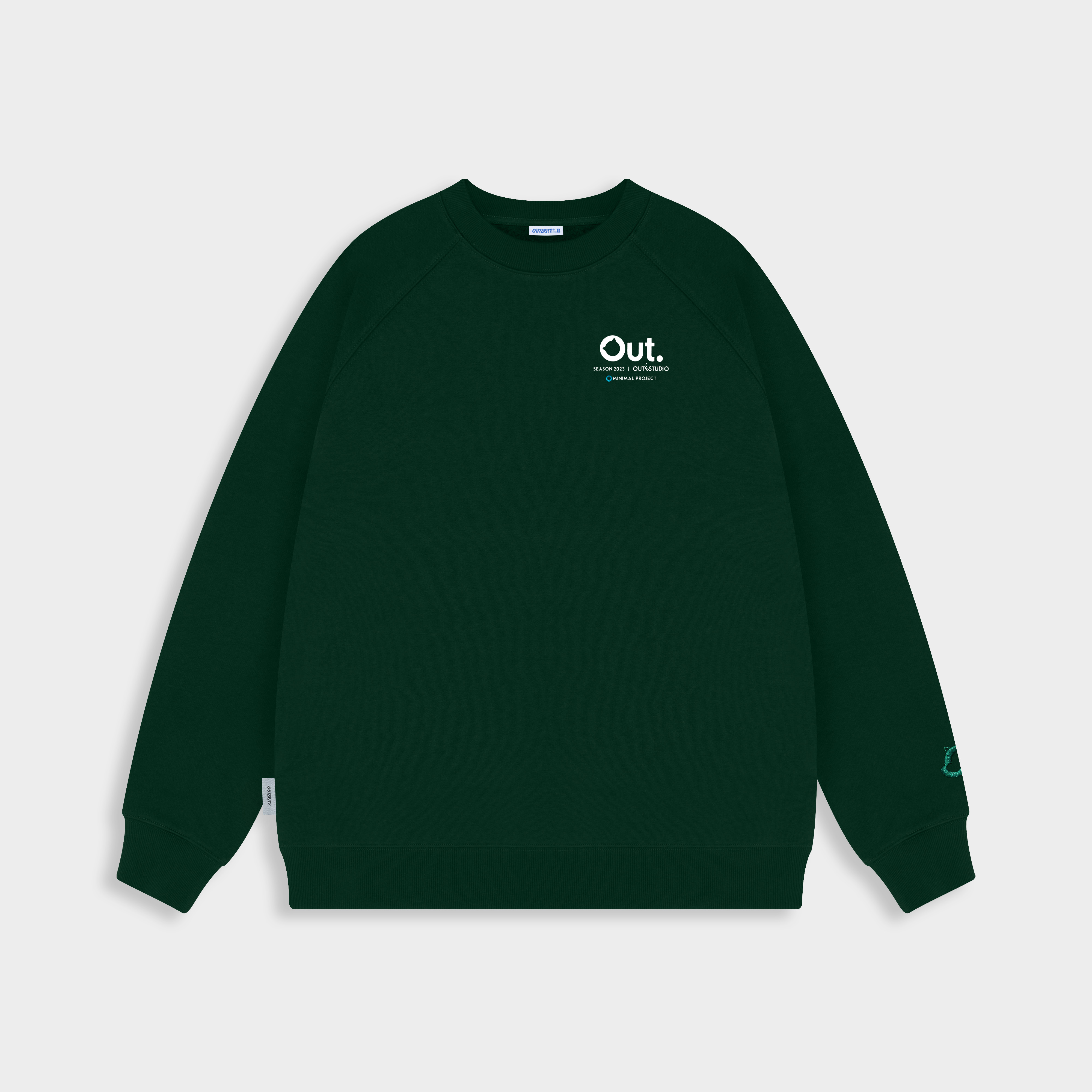 Áo Sweater Outerity Collection TÉ / Màu Xanh lá - ASO3002